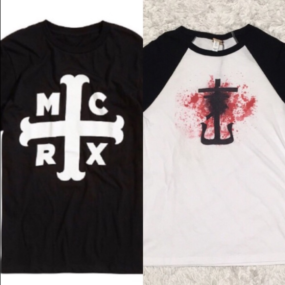 My Chemical Romance + Frank Iero T-shirt 2-Pack